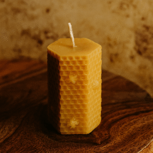 Honeycomb Beeswax Candle