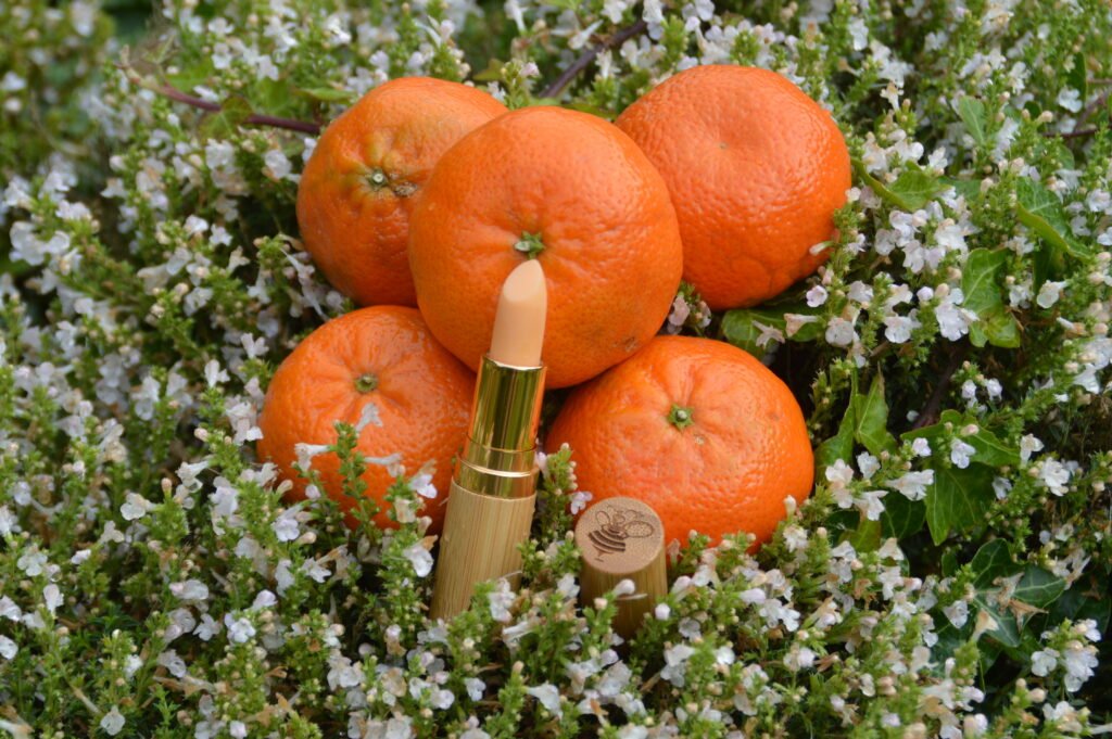Tangerine Beeswax Lip Balm
