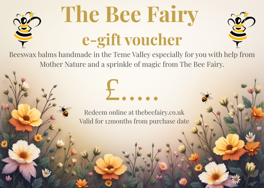 The Bee Fairy e-Gift Voucher – a magical digital gift card for natural beeswax skincare